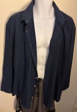 Kenneth Cole Reaction Men's Long Sleeve Dress Shirt Button Down, Size XL