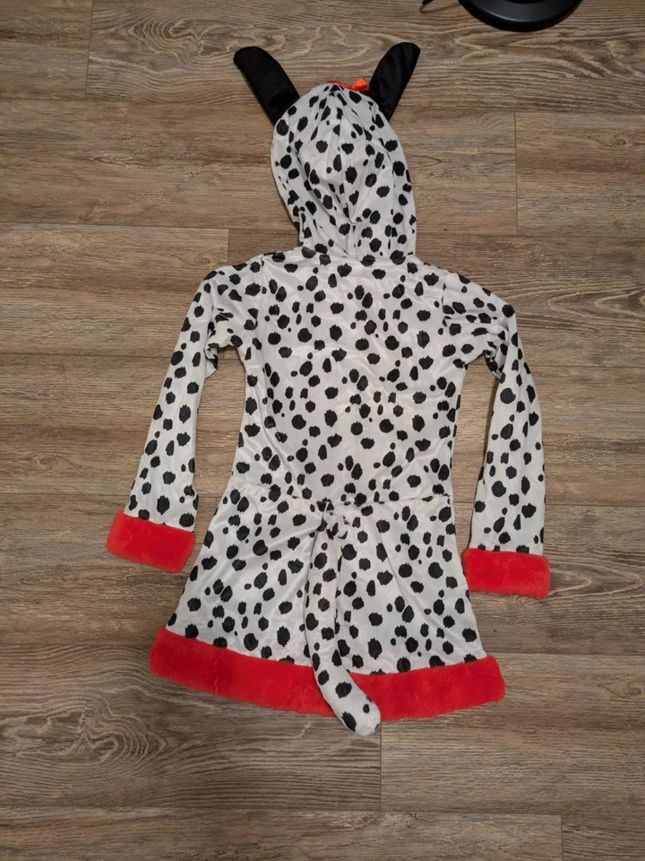 Disfraz de Halloween para niñas dálmatas. Talla: 12-14 grande. Tamaño real: Petite 10-12 Foto 4 de 4