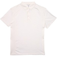 Calvin Klein Men's 100 Cotton Short Sleeve White Polo Shirt Sz. XL