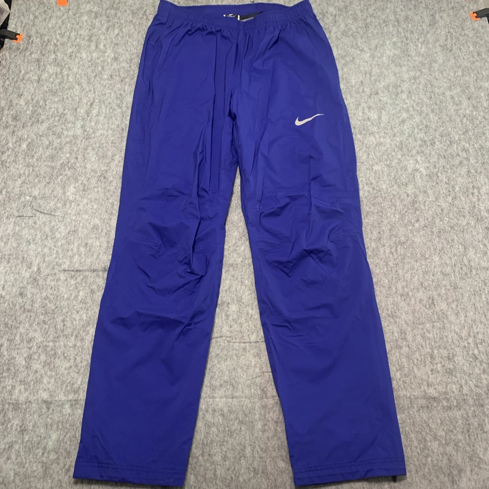 Nike Pro Elite Storm Nylon Sponsored Track and Field Pants Blue - Size M