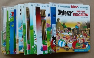 26 " Asterix" Alben Softcover teilweise mehrfach unterschiedlicher Zustand