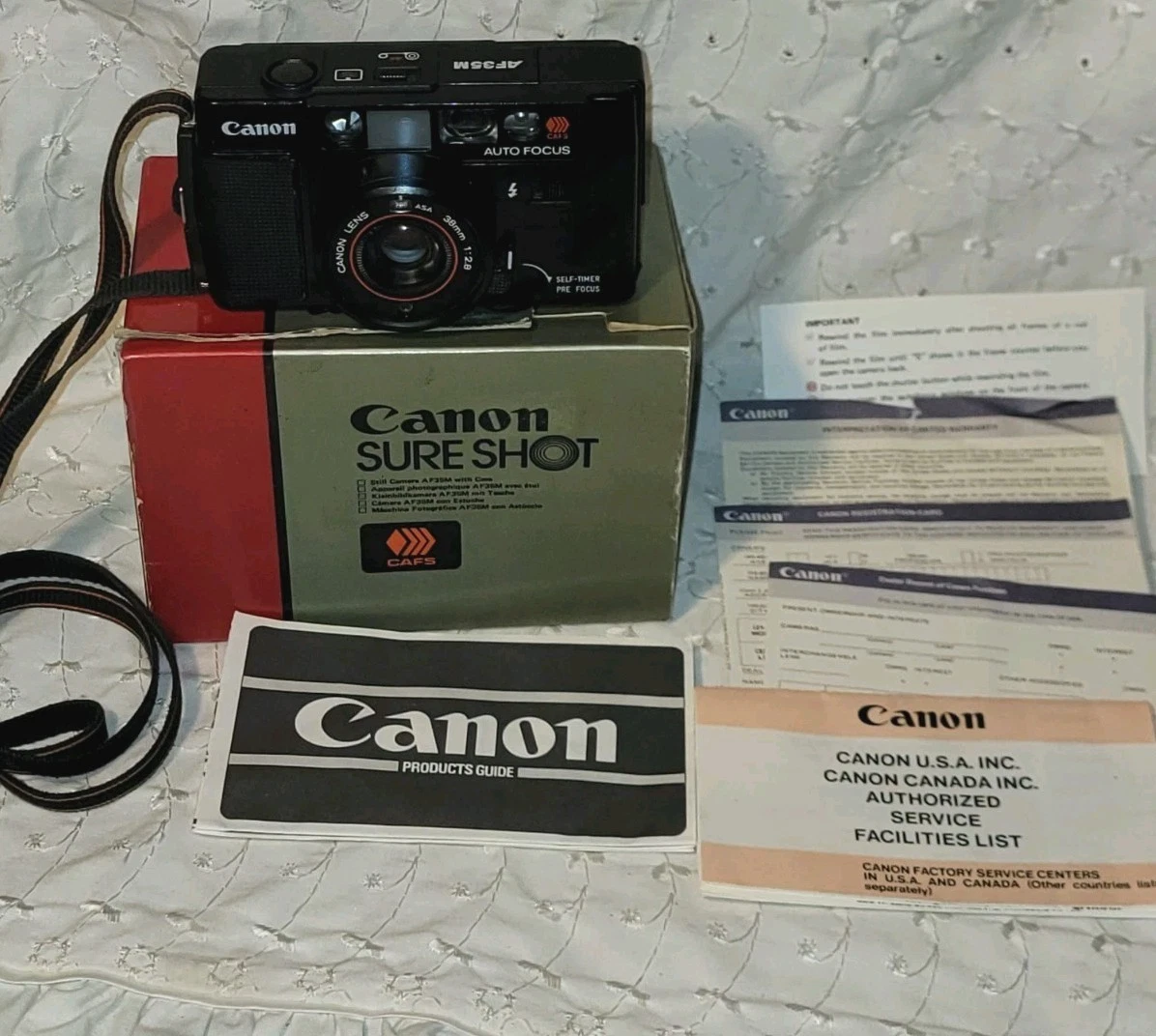 25+ canon sure shot af35m for sale | Updated Oct 2026
