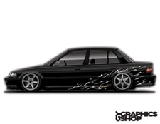 Ondori Livery Sides Custom Racing decals drift Decal Sticker Banner JDM Drifting