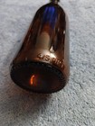 Vintage Brown Glass Bottle 4/5 Pint Embossed Lettering Near Bottom — photo 5