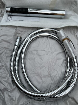 #ad Dornbracht Shower Hose 1 2quot; x 3 8quot; x 1750 mm amp; Hand Bar Shower in Chrome GBP 149.95