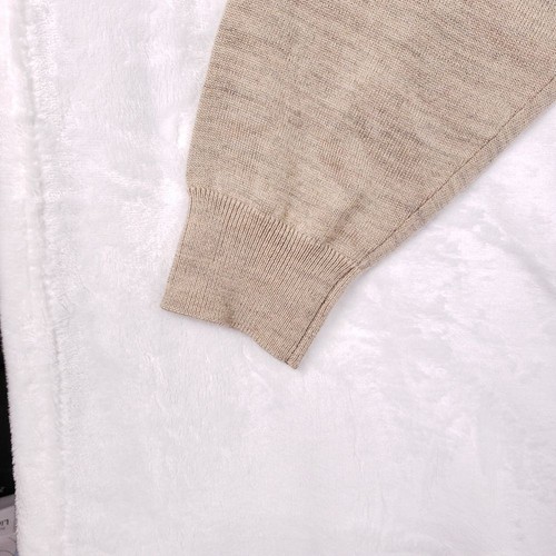 NWT Cutter & Buck Douglas Mens V-neck Sand Heather Pullover Sweater XL MCS01431 - Picture 6 of 7
