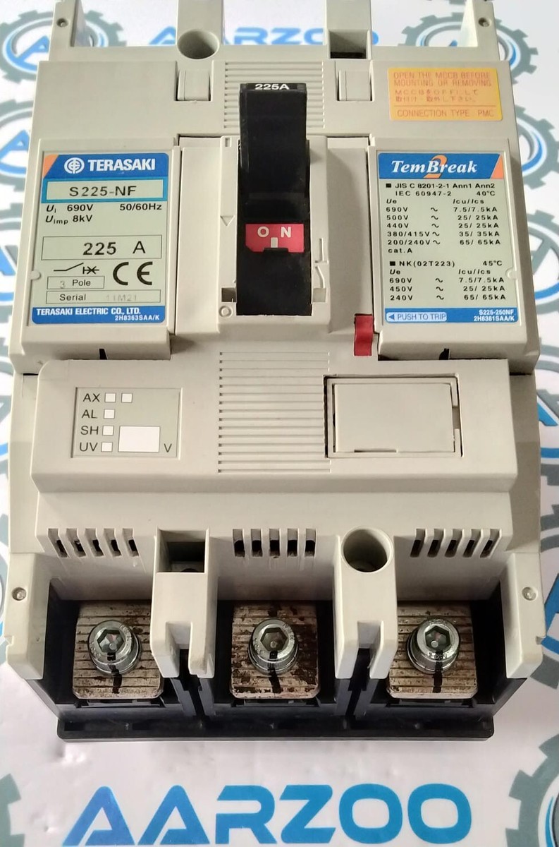 New 1pcs TERASAKI Tem Breaker Circuit Breaker S225-NF 3P New 1pcs TERASAKI Tem Breaker Circuit Breaker S225-NF 3P