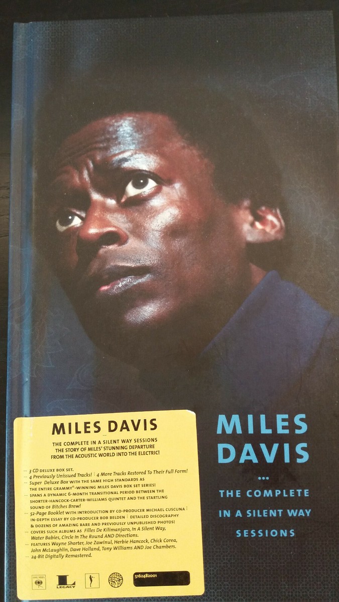 MILES DAVIS , THE COMPLETE IN A SILENT WAY SESSIONS , 3 CD 