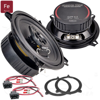 GROUND ZERO LAUTSPRECHER für BMW 3ER E46 1998-2007 Heck Hinten 2-Wege 110W #BZ7Z