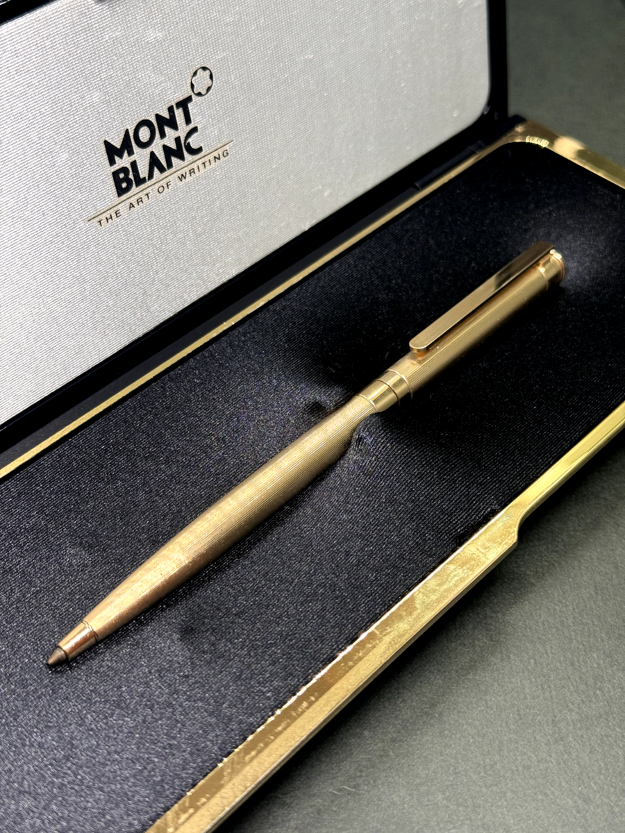 MONTBLANC Noblesse Oblige Gold-Metal Vintage Twist Ballpoint Pen