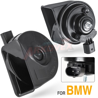 Twin Tone Snail Horn For BMW F10 F11 F07 F18 F06 F12 F13 F01 F02 F03 61331490223