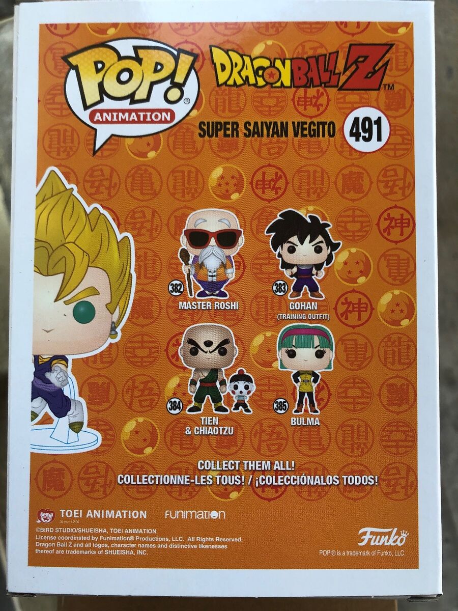 Dragon Ball Z - Super Saiyan Vegito (Vegetto) 491 Funko Pop