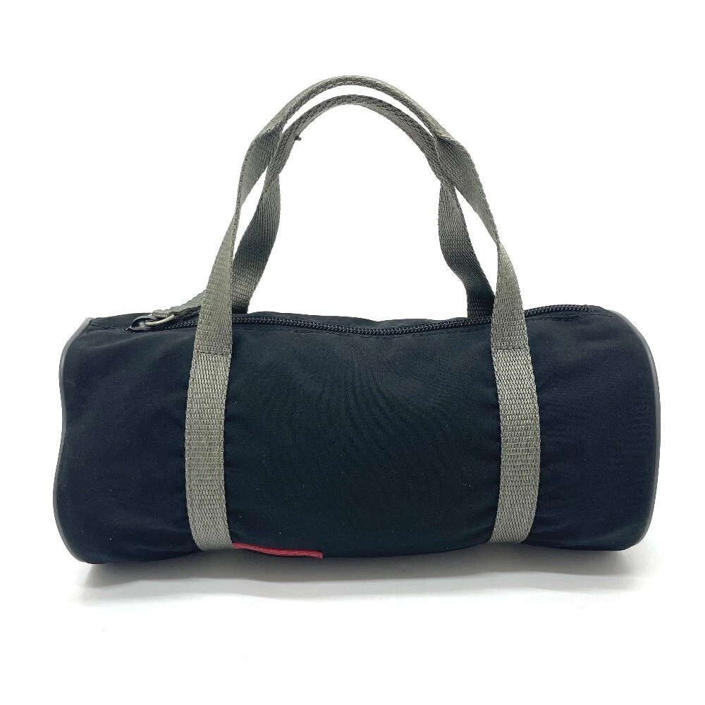 PRADA Sports Nylon bag Hand Bag Duffle Bag Nylon Black
