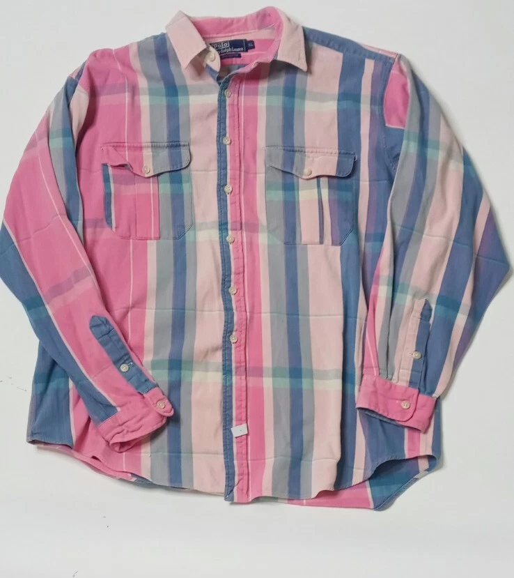 Pastel color long sleeves cheap polo