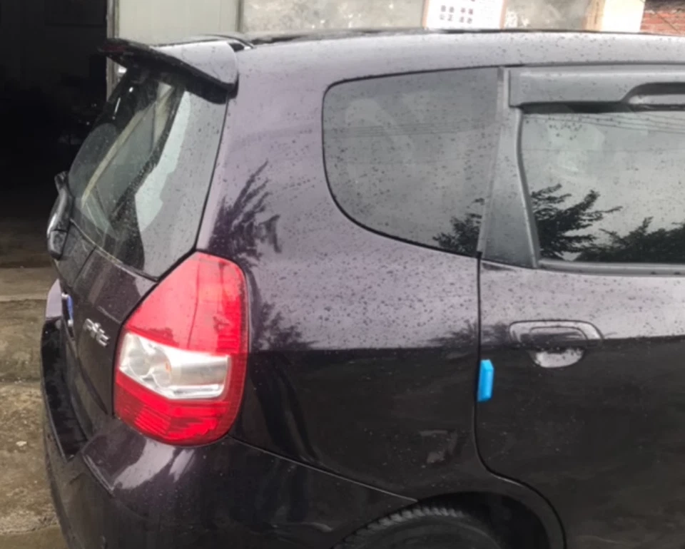 Глянцевый черный задний багажник спойлер крыло B для 2009-2013 Honda подходит Jazz хэтчбек - Изображение 4 из 4