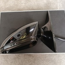 MERCEDES-BENZ CLS 2005-2010 ELECTRIC FOLDING BLACK WING MIRROR PASSENGER N/S