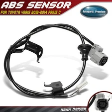 Rear Driver ABS Wheel Speed Sensor Wire Harness for Toyota Yaris 12-14 Prius C