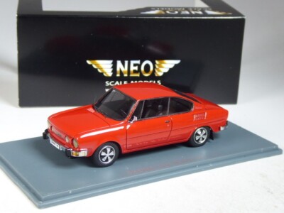 (KI-07-31) Neo Scale Models Skoda 110 R Coupé rot in 1:43 in OVP