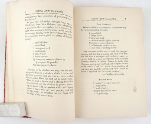 200 Years of Charleston Cooking by Rhett/Gay Cape/Smith ©1930 1st Ed. 4th Print - Picture 6 of 7