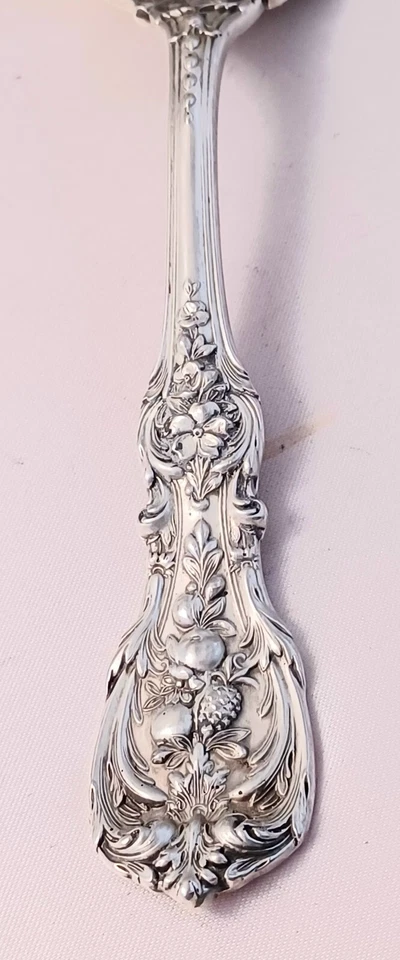 Tenedor para servir ensalada Francis I Reed & Barton Sterling marca nueva Foto 3 de 4