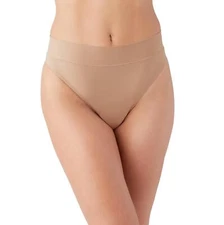 b.tempt'd Nearly Nothing Hi Waist Thong Panty Roebuck Size M