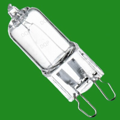 10x 28W (=35W) G9 Halogen klar Kapsel mit UV Stop Glühbirnen, Lampen, 230V