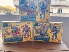 VINTAGE 1987 SAINT SEIYA / PEGASUS CYGNUS ANDROMEDA V1 WINDOW BOX / JAPAN Bandai