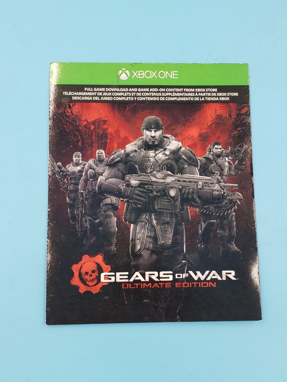 Gears of War: Ultimate Edition Deluxe Version XBOX One [Digital Code] 