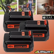 40V 4.0Ah for Black and Decker 40 Volt Lithium Battery LBX2040 LBXR36 LSW136 NEW