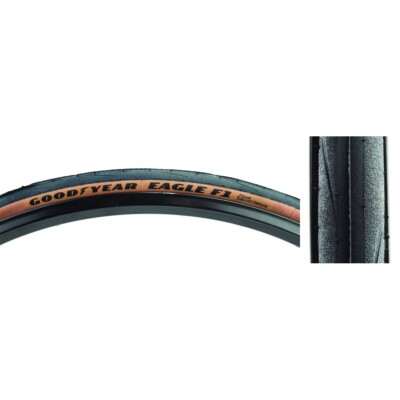 【新品】GOODYEAR EAGLE F1 700×25c Goodyear Eagle F1 Road Tire (Black) (700c) (25mm