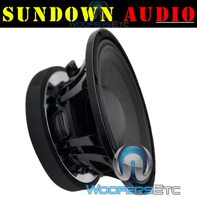 SUNDOWN AUDIO VEX-10 8-OHM 10'' 500W RMS LOUD SPEAKER MID MIDRANGE MIDBASS DRIVER