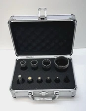 SHDIATOOL Diamond Core Drill Bits Hole Saw Kit 6/8/10/13/10/19/25/32/51mm 10 PC