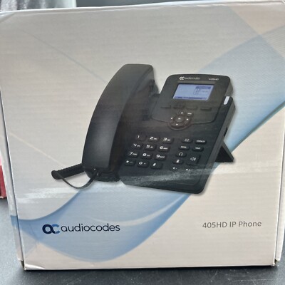 (Excellent) AudioCodes 420HD IP-PHONE