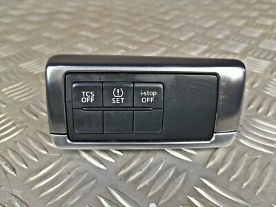 15 Mazda Cx 5 Dashboard Switch Panel Tcs I Stop Tpms Button Ka Ebay