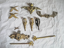 Vintage Ormalu Bronze M&ouml;belbeschl&auml;ge Beschl&auml;ge Franz&ouml;sisch geborgen Teile Konvolut