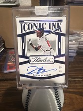 2025 Panini Flawless Baseball Deion Sanders Iconic Ink Sapphire Auto 15/15