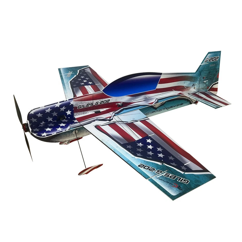 Giles G202 flex foam EPP 875mm Shock-Flyer Shocky Indoor RC-Factory Flugzeug - Bild 2 von 4