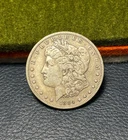 (#102338) Morgan Dollar:  1884 S.  VF   Better date!