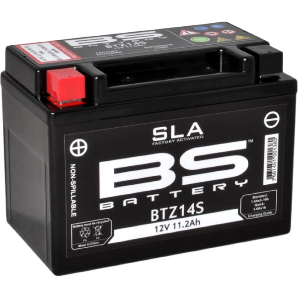 Batterie SLA BS Battery pour Moto Suzuki 1050 V-Strom XT Abs 2020 à 2022 Neuf - Photo 3/4