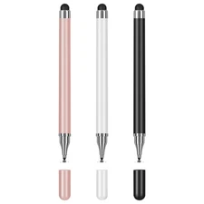 2-in-1 Stylus Pen for Touch Screen, 3pcs High Precision Universal Stylus Pen