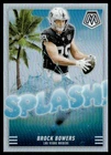 2025 Mosaic Brock Bowers Silver (Raw)