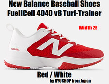 New Balance Baseball Shoes FuellCell 4040 v8 Turf Trainer T4040TR8 2E Red
