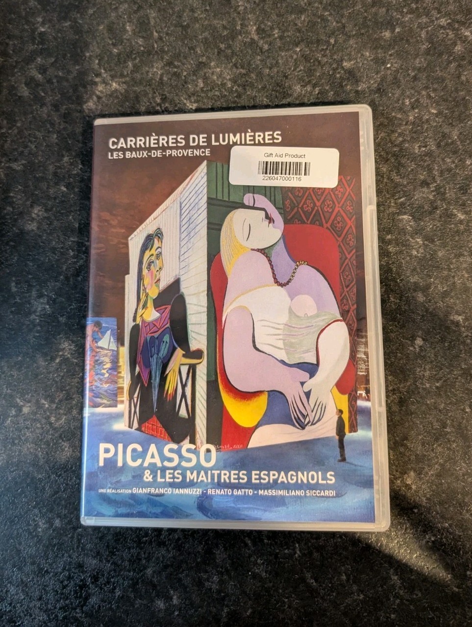 PICASSO & LES MAITRES ESPAGNOLS - CARRIERES DE LUMIERES DVD VERY GOOD CONDITION