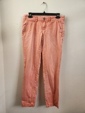 Anthropologie Pilcro And The Letterpress Fit / Hyphen Chinos Pants Pink Coral 26