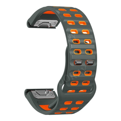 Pulsera de silicona Quick Fit para Garmin Fenix E 8 7X/7 6X/6 5X/5 Plus 3HR Epix Pro - Imagen 26 de 60
