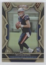 2022 Certified Rookies Mirror Bronze /275 Bailey Zappe #121 o8g