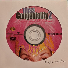 Miss Congeniality 2 - DISC ONLY - English Subtitles - Tested - Free Shipping