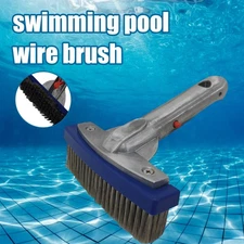 Swimming Pool Brushes Cleaning Brush Head Stainless Steel  Cleaner Durable Heavy