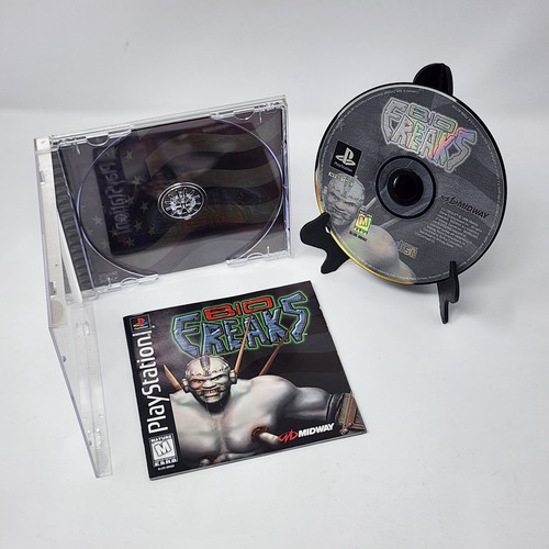 Bio Freaks (PS1 Playstation 1) Complete CIB - Tested