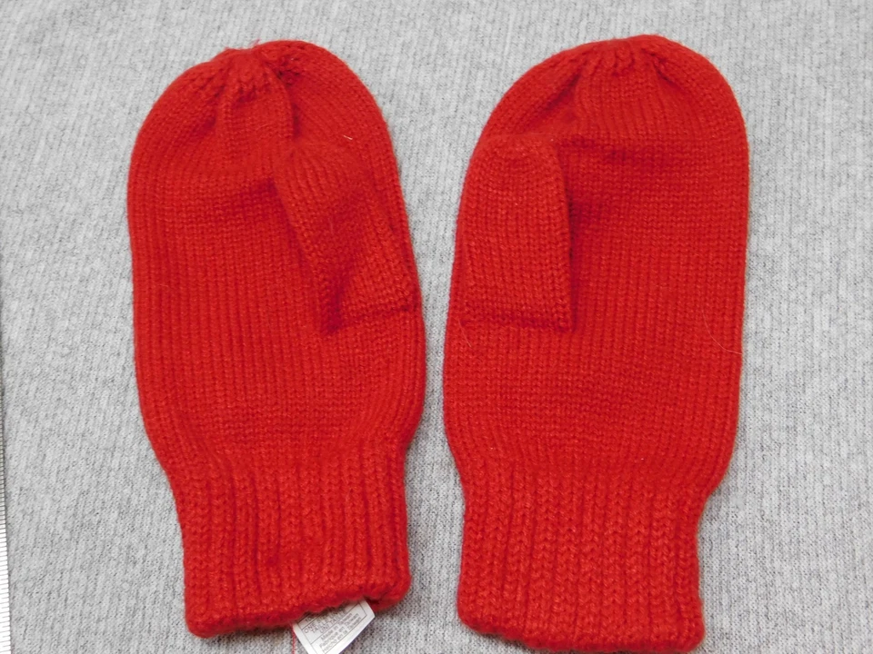Nebraska Cornhuskers Mittens Mens One Size Red NCAA Football Adidas Knit - Image 2 of 4
